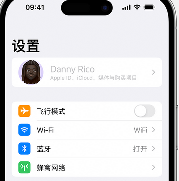 清新appleID维修服务iPhone设置中Apple ID显示为灰色无法使用 