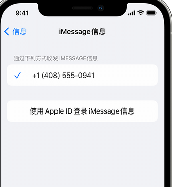 清新apple维修iPhone上无法正常发送iMessage信息