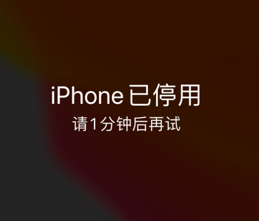 清新苹果手机维修分享:iPhone 显示“不可用”或“已停用”怎么办？还能保留数据吗？ 