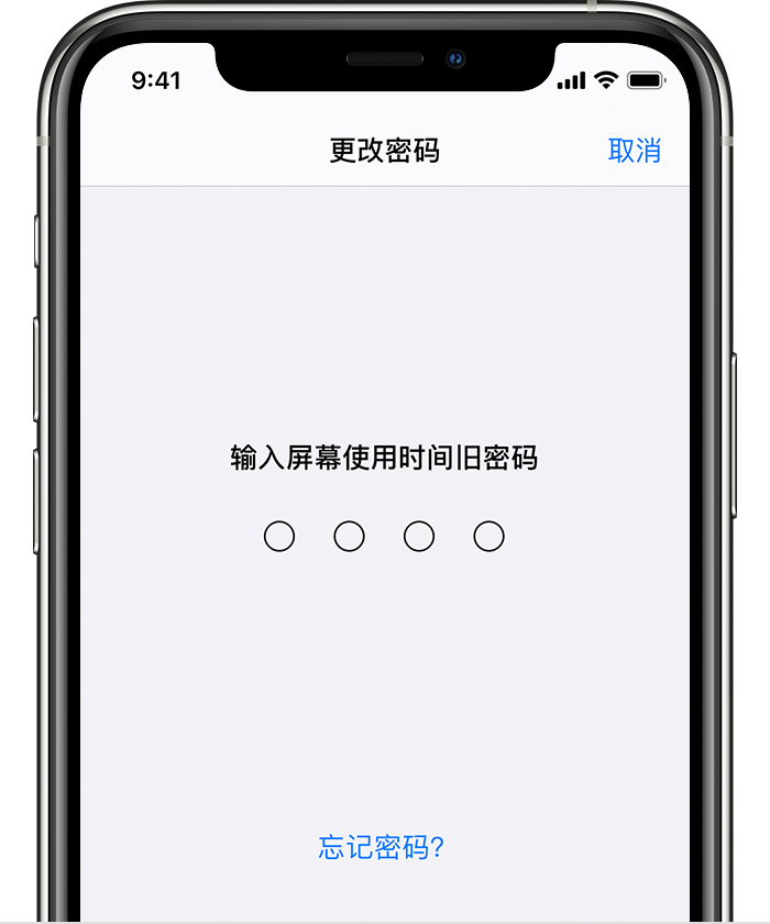 清新苹果手机维修分享iOS 14 忘记屏幕使用时间密码怎么办 